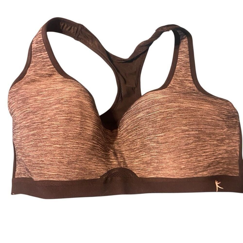 Dankin Now sports bra size 38D gray black